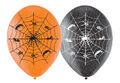 6 x Halloween - Spinne All Over Print Latex Ballons - Party Dekorationen