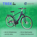 E-Bike 28 Zoll smartEC TrekX-MH 50cm 468 Wh City Elektrofahrrad Herrenfahrrad