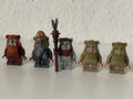 LEGO STAR WARS EWOK MINIFIGUREN - 10236 - TEEBO etc. - Topzustand - 5 Stück