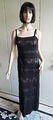 Kleid Abendkleid BCBG MAXAZRIA Gr.36 Gr. 38 schwarz nude sexy Spitze und Perlen