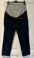 YESSICA  Umstands-Chino mit Gürtel - Slim Fit Stretch Blau Gr.44 **TOP**