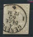 Briefmarken Schweiz 1862 Mi 19 (kompl.Ausg.) fein (B-Qualität) gestempelt(904569