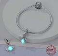 Charm Anhänger Glühwürmchen Silber passend für Pandora Armband JJ028