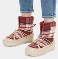 TOMMY HILFIGER Tartan Snowboot FWOFWO7612 Stiefel Gr 41 Neu