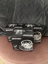 3x Guzzini Espresso Tassen Set 
