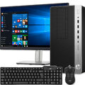 SCHNELLER COMPUTER i5 7th QUAD WLAN DESKTOP PC & TFT SET 16GB WINDOWS 10 SSD & HDD