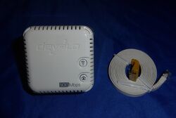 devolo dLAN 500 WiFi Powerline WLAN Einzel Adapter,MT:2503,OK