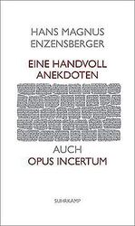 Eine Handvoll Anekdoten: Auch Opus incertum (suhrkamp ta... | Buch | Zustand gutGeld sparen & nachhaltig shoppen!