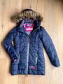 Superdry Parka / längere Jacke, blau, Gr M