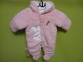 Baby Overall mit Kapuze Baby Mädchen Schneeanzug Flanell Winter Strampler 9-12M