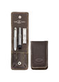 Zwilling Twinox  Emblem brown Taschenetui Nappaleder 3-tlg. Beauty Maniküre