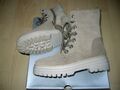 Gabor Stiefeletten Wildleder Beige Gr. 38  Wie Neu !!!