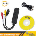 USB 2.0 Audio Video Grabber VHS auf DVD Konverter Für Windows 11 10 8 7 Mac