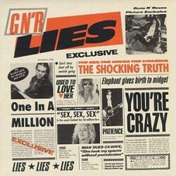 Guns n' Roses G n' R lies (1986) [CD]