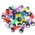 	 24Pcs Schlüsselanhänger Taschenlampe Mini Lampe 4cm