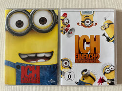 2 DVD  Ich - Einfach unverbesserlich 1 + 2  (2013) Animation Filme für Kinder