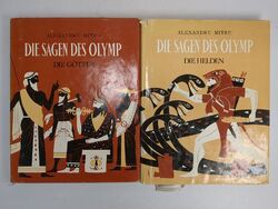 Buch: Die Sagen des Olymp, Band 1 und 2. Mitru, Alexandru, 1962, Creanga Verlag