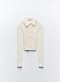 ZARA SPITZENJACKE - S