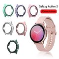 Gehärtetes Glas Schutzhülle Fall für Samsung Galaxy Watch Active 2 40mm 44mm