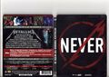 Metallica Steelbook 3D - Through The Never  2-Disc Limited Edition Blu-Ray