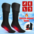 Beheizte Socken Füße Heizbare Strümpfe Heizung Elektrische Warm Socken Q9W1