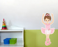 Wandtattoo Ballerina Ballet Tanz Dance Kinderzimmer Wandaufkleber Baby 6 Größen