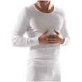 Esge Herren langarm Unterhemd Baumwolle Lord de Luxe Doppelripp 1/1 Arm Shirt