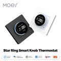 MOES ZigBee Smart Thermostat Fußbodenheizung Knopf Raumthermostat Alexa Google