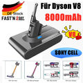 8000mAh Sony Akku für Original Dyson V8 SV10 Absolute V8 Animal 967834-05 Fluffy