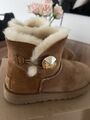 UGG Boots Bailey Button Bling Chestnut Gr. 38/39 ORIGINAL