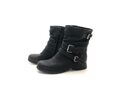 Puccetti Damen Stiefel Stiefelette Ankle Boots Schwarz Gr. 36 (UK 3,5)