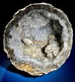 Rarität! Geode mit rauchigen Calcit XX und Quarz. Hauser Beds, Arizona, USA 9 cm