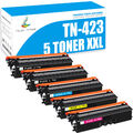 1-5XXL Toner für Brother HL-L8260CDW HL-L8360CDW DCP-L8410CDW MFC-L8690CDW TN423