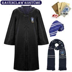 Harry Potter Kostüm Robe Mantel Umhang Gryffindor Slytherin Hufflepuff Ravenclaw