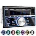 AUTORADIO MIT CD-PLAYER BLUETOOTH FREISPECHEINRICHTUNG USB RDS AUX 2DIN