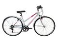 Natural Energy Hybrid Fahrrad Damen Trekking starr 700c Rad 6-Gang grau/pink