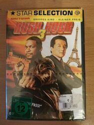 Rush Hour 3 ( Jackie Chan, Chris Tucker, Max von Sydow, DVD ) NEU