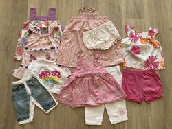 ❤️ Kleidungspaket Kleidung Paket Mädchen Sommer Gr. 86 - 10 Teile ❤️