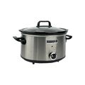 Crock-Pot CSC025X Schongarer Slow Cooker Chrom 3.5l Edelstahl 2-3 Personen 210 W