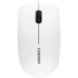 CHERRY MC 1000, Maus, optisch, 1200dpi, USB, 3 Tasten, weiß