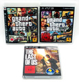 Bundle Grand Theft Auto GTA IV 4 V 5 The Last of Us Sony PlayStation 3 PS3