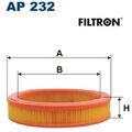 FILTRON AR232 Luftfilter Luftfiltereinsatz für Fiat 