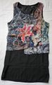 Desigual Kleid , Schwarz/ Bunt , Gr 40, Mehrlagig, Sehr guter Zustand 