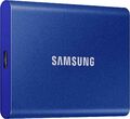 Samsung T7 blau SSD 1 TB USB 3.2 SATA3, 2,5"" tragbare externe Festplatte