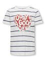 Kids Only Mädchen T-Shirt Gr. 122-164 KOGSENNA S/S HEART TOP BOX JRS