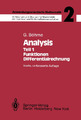 Anwendungsorientierte Mathematik: Band 2: Analysis I: Funktionen,