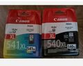 Canon Orginal PG540XL Schwarz CL541XL Farbe Druckerpatrone NEU !