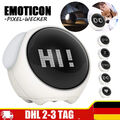 LED Wecker Digital Alarmwecker Uhr Schlummerfunktion Funk USB Tischuhr Spiegel