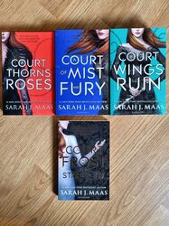 A Court Of Thorns And Roses Set Original Cover Paperback Sarah J Maas One 1st Ed