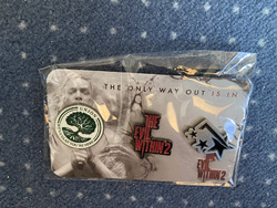 SAMMLUNGSAUFLÖSUNG! The Evil Within 2 Rare Promo Pin Set 3 Pins Gamescon 2018